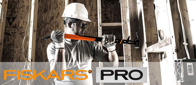 FISKARS PRO für den Unterschied am Bau