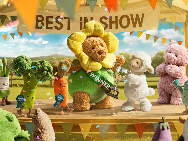 niedliche Kuscheltiere von Jellycat