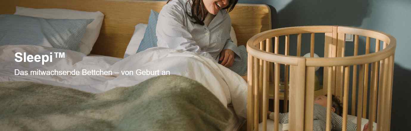 STOKKE® Sleepi™ – das mitwachsende Bettchen von Geburt an