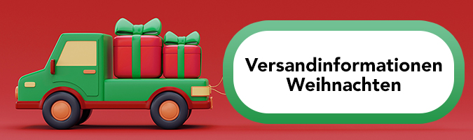Versandinformationen Weihnachten