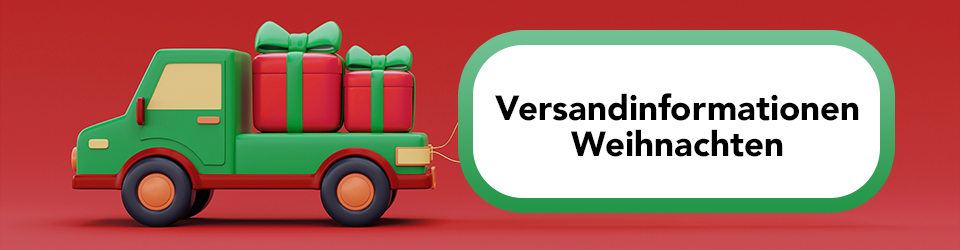 Versandinformationen Weihnachten
