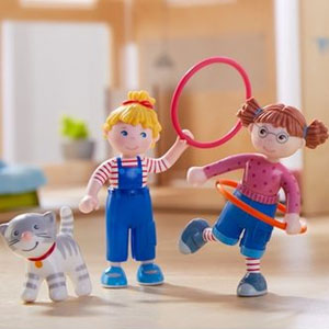 Haba Little Friends Biegepuppen