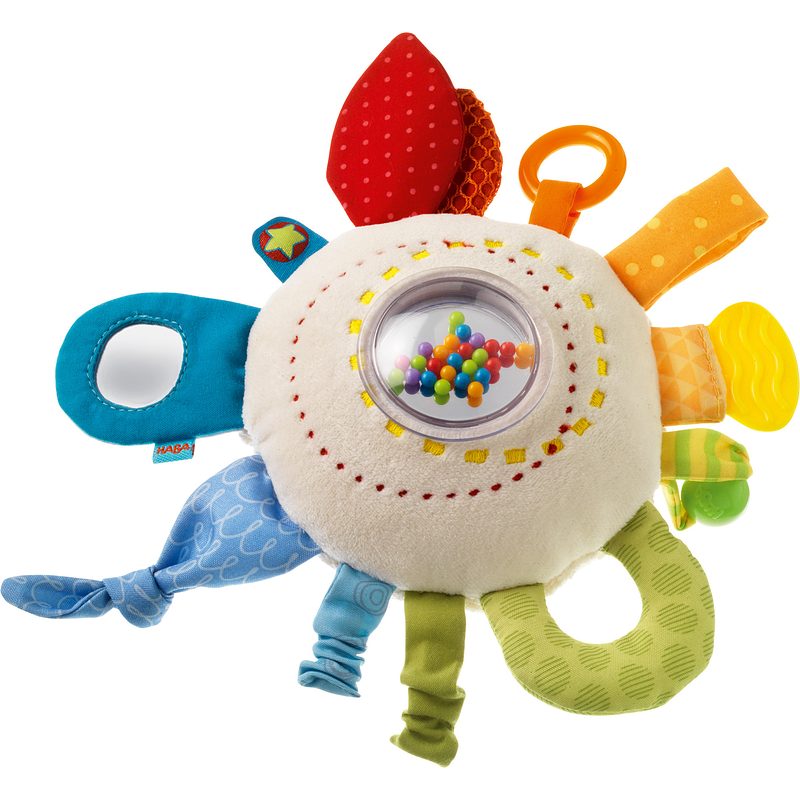 Kleinkindspielzeug Haba 301670 Spielkissen Regenbogenspaß 