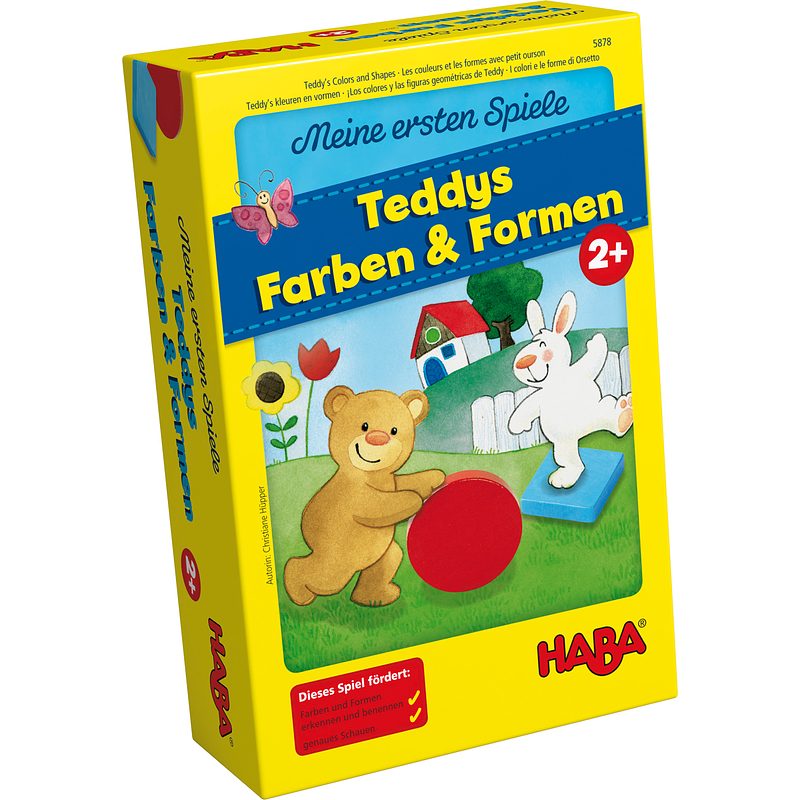 Spiel Legespiel Meine ersten Spiele Teddys Farben & Formen Haba 5878 