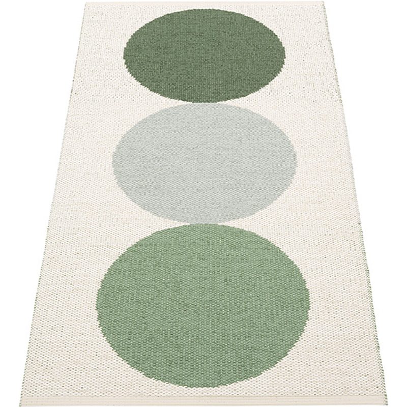 Teppich grün, 60 x 140 cm